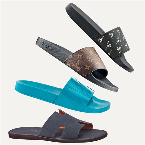 luxury slides for men.